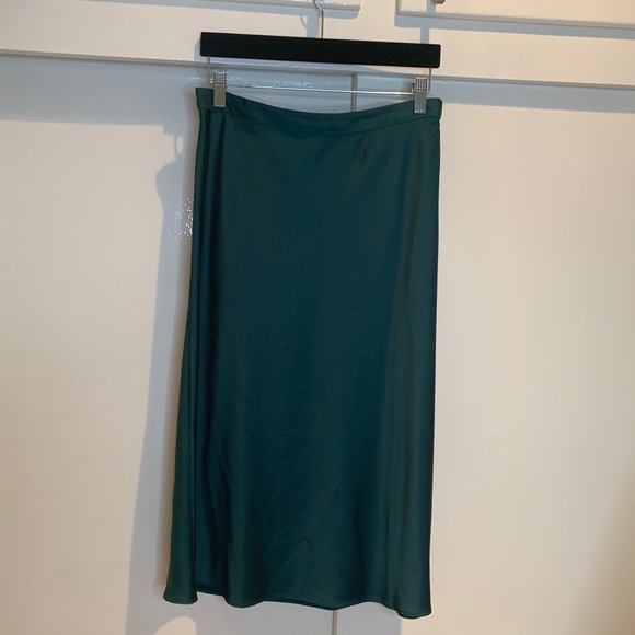 J. Crew Dresses & Skirts - NWOT Emerald Green Midi Slip Skirt